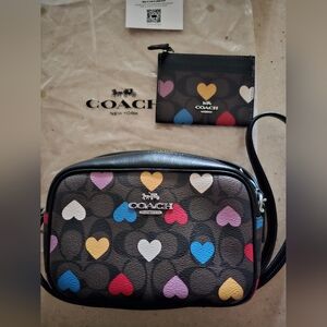 COACH Jamie Camera Bag/ Matching ID Card Holder